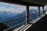 Walkway high in the Alps